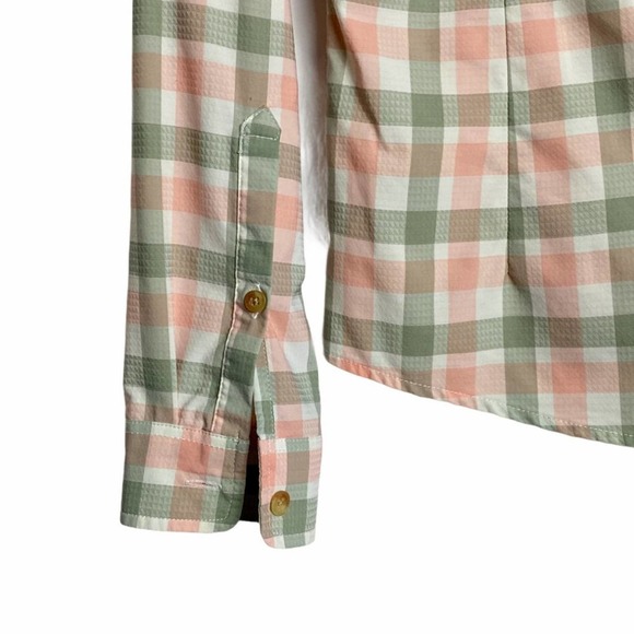 Guided Series Women's Grander Mountain Pink Long Sleeve Plaid Shirt - Picture 4 of 6